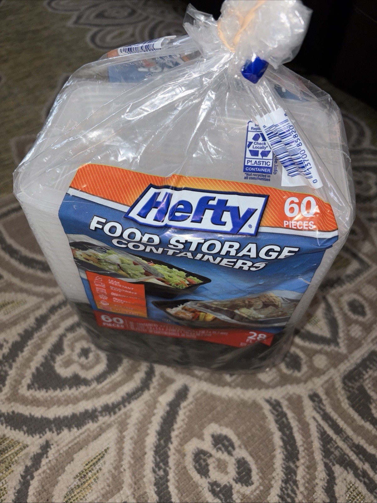 Hefty Food Storage Container (28 oz. 30 ct)