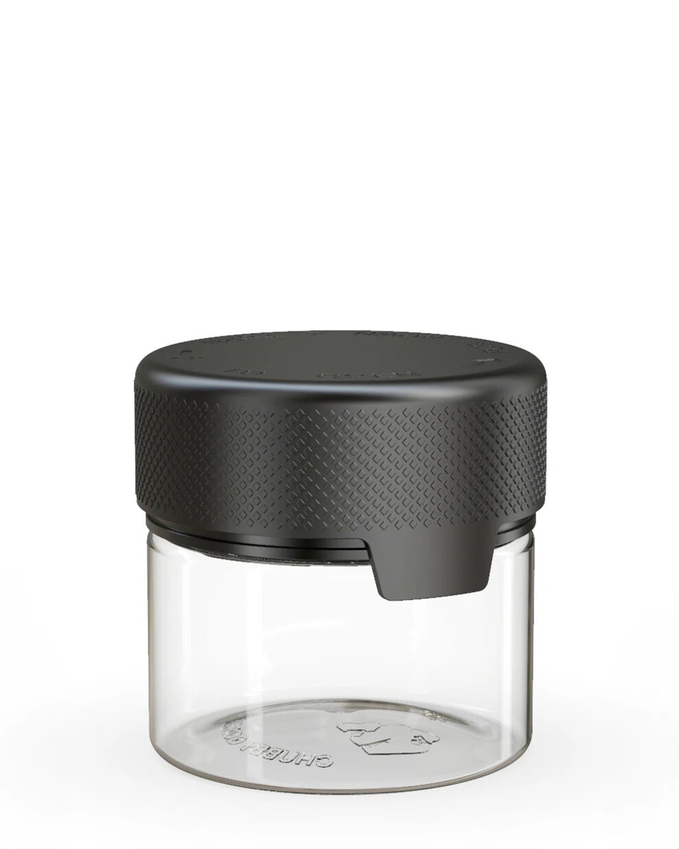 CHUBBY GORILLA AVIATOR CR 2OZ CONTAINER (10pack) AUTHENTIC CLEAR/BLACK LID