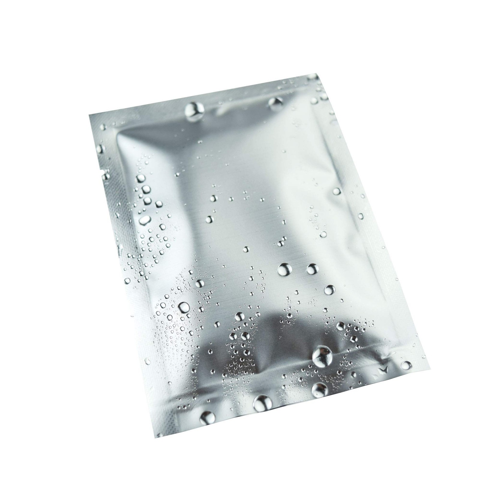 200 PCS Metallic Mylar Foil Open Top Sealable Bags (6x9cm (2.3×3.5″), Silver)