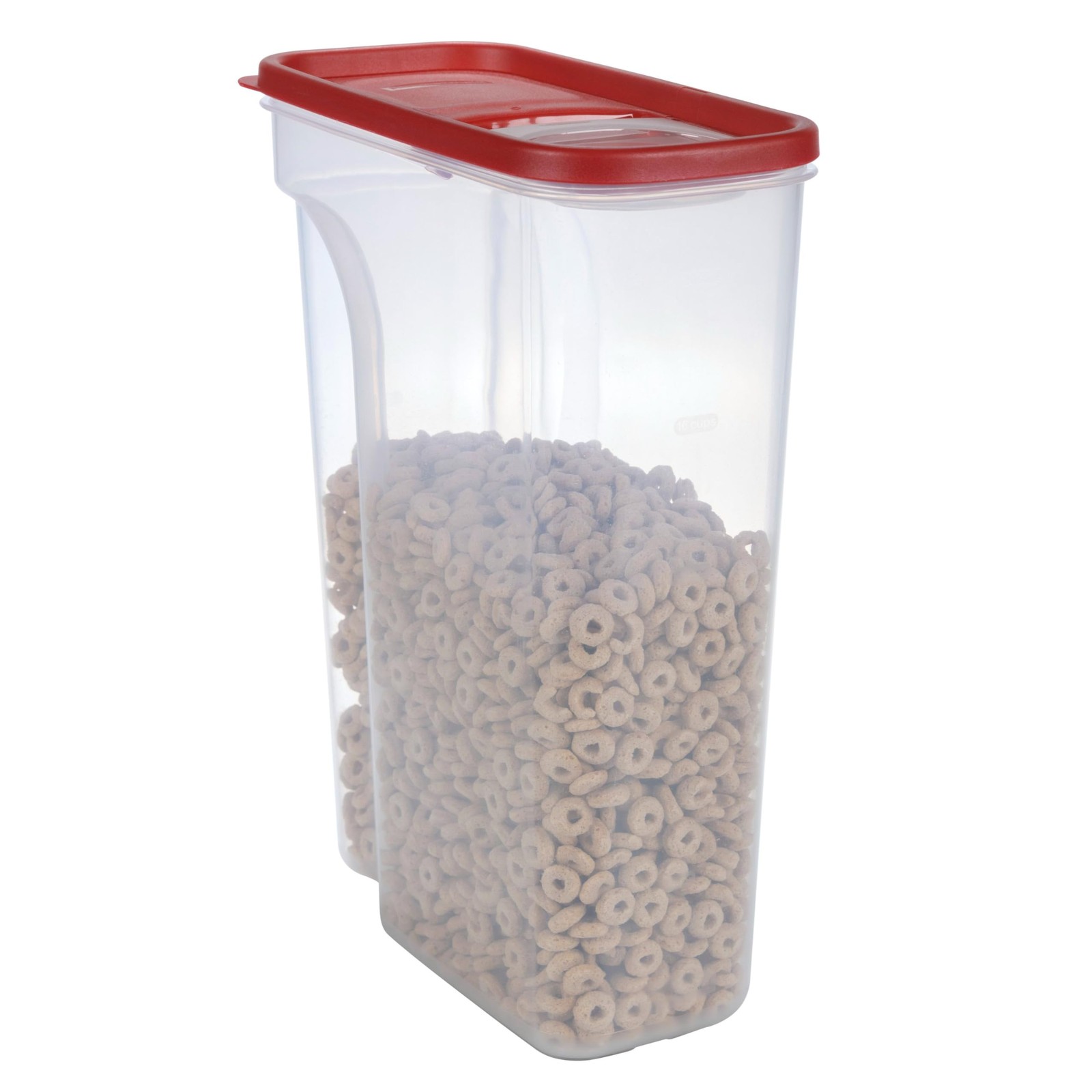 Rubbermaid Modular Cereal Keeper, Large 22-Cup, Red