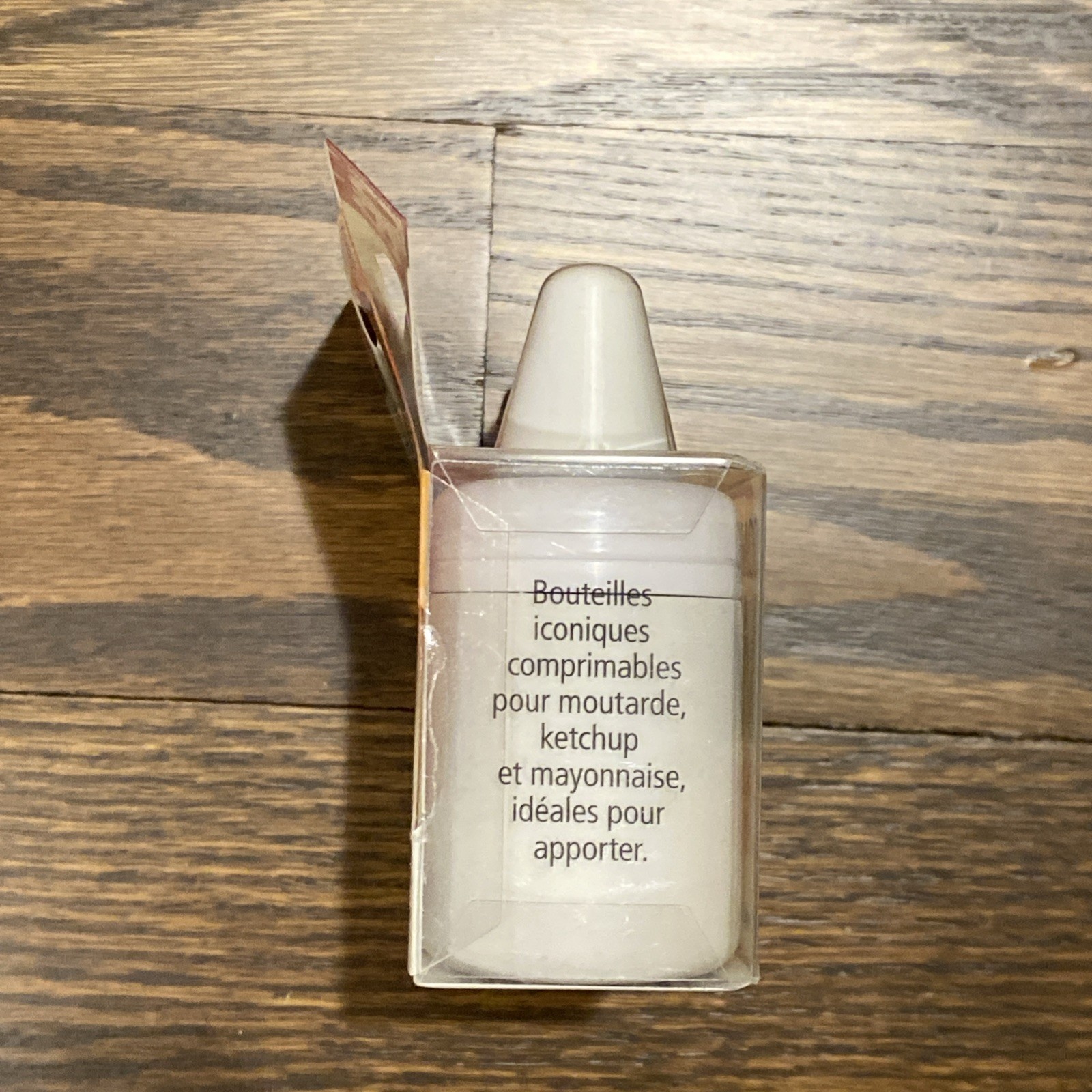 Joie MSC Set of Three 1.68oz Condiments Mini Squeeze Bottles with Nozzle Caps
