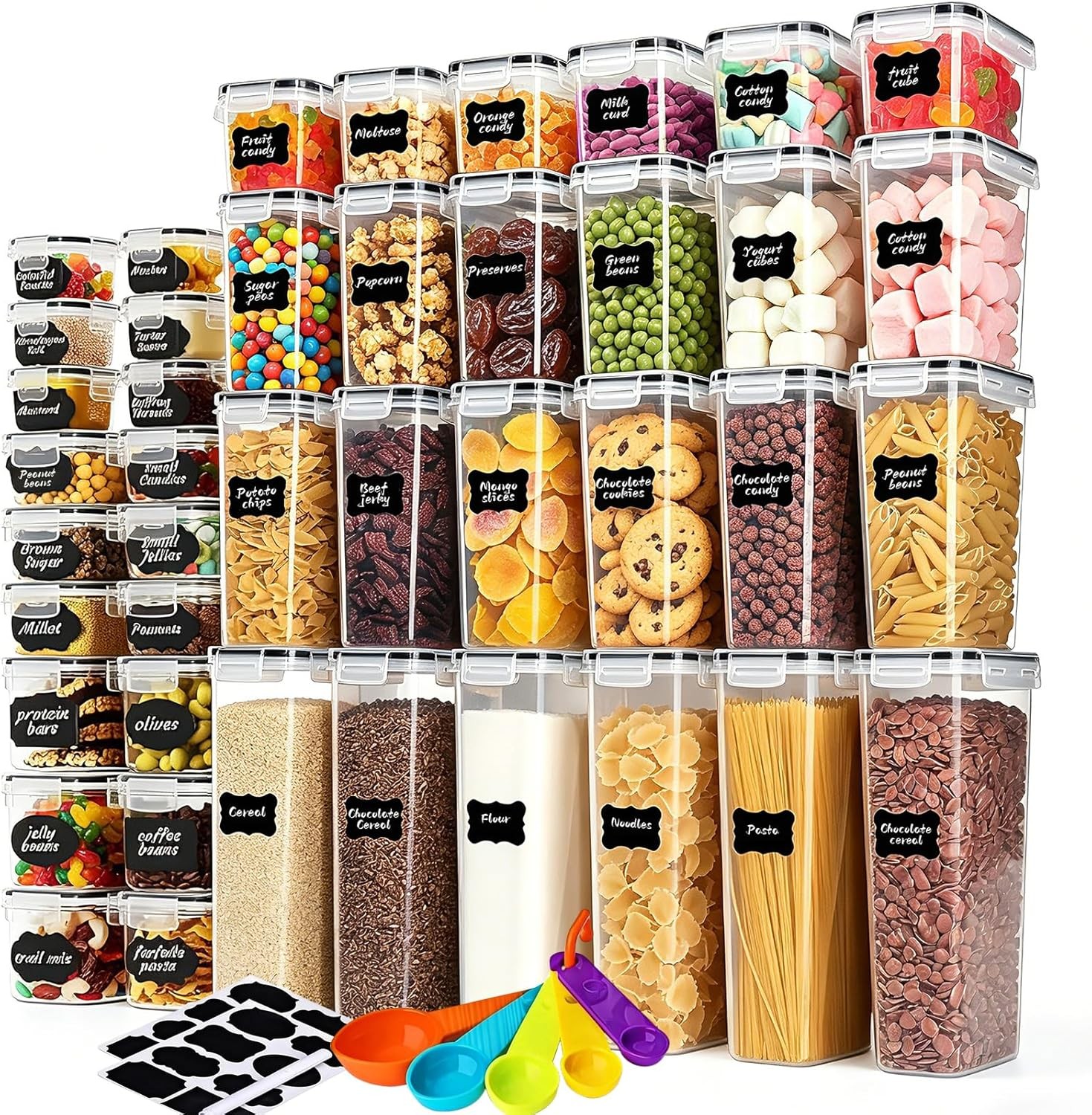 stusgo Airtight Food Storage Containers 42 Pack