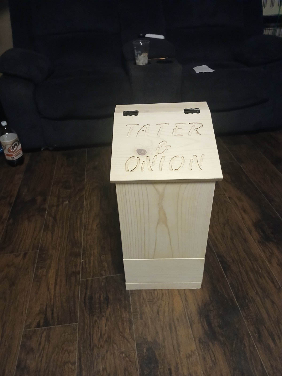 tater and onion bin
