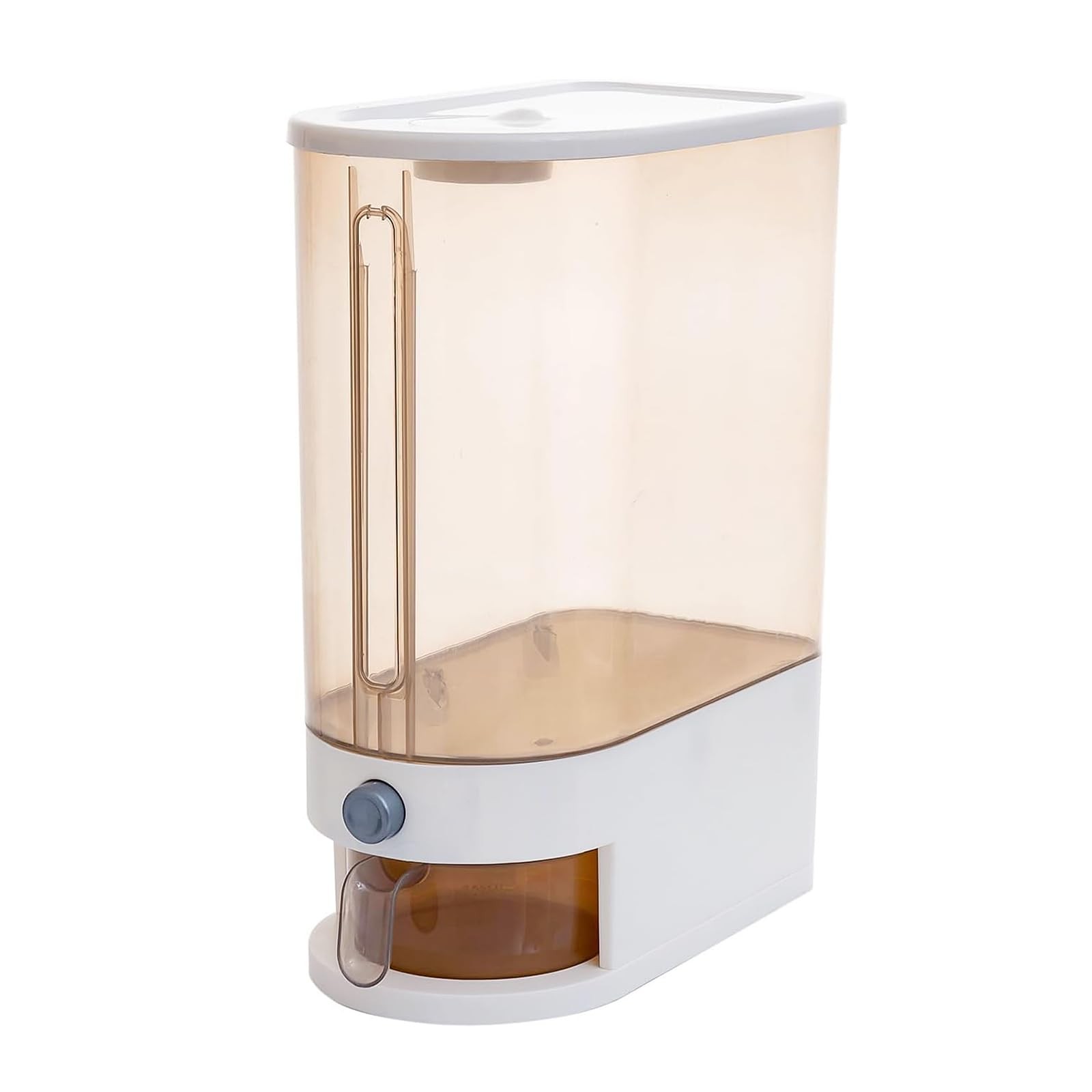 Rice Storage Container, Airtight Food Storage Bin with Dispenser, Moisture-Pr…
