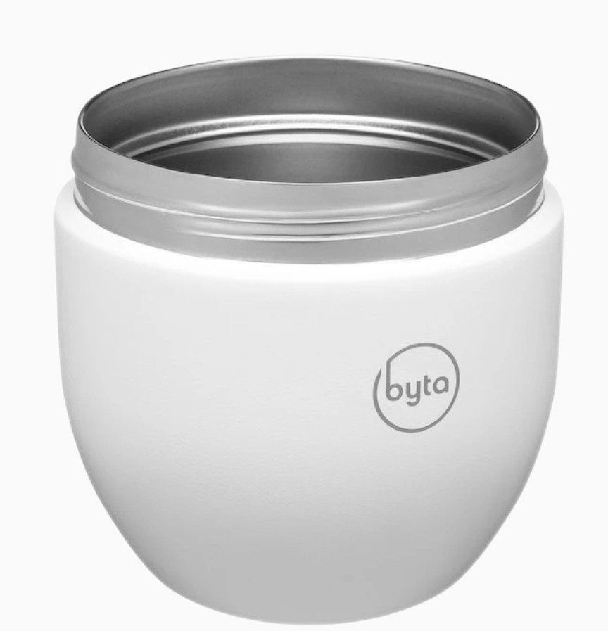 BYTA Bites 14 oz Insulated Food Container, Vacuum Sealed Stainless Steel