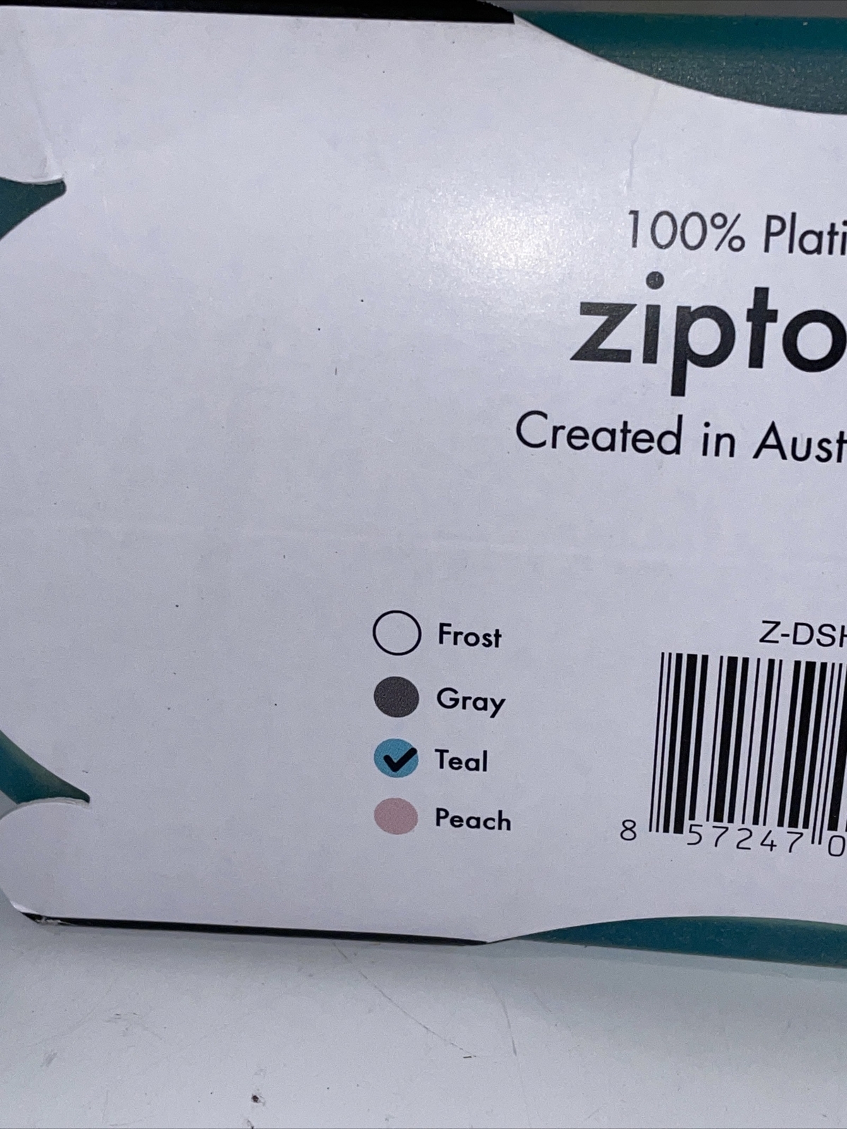 NEW Zip Top Reusable Containers – 1 Medium Dish 24 Oz Teal Color