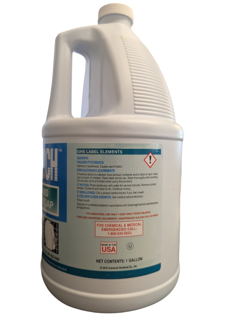 1 Gallon Sof-Touch Body & Hand Lotionized Gentle Soap, 2 Bottles