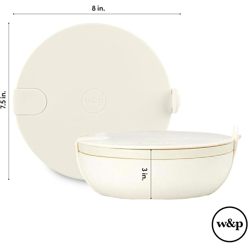 Premium Ceramic Meal Prep Bowl Eco-Friendly Microwave Safe Food Container New