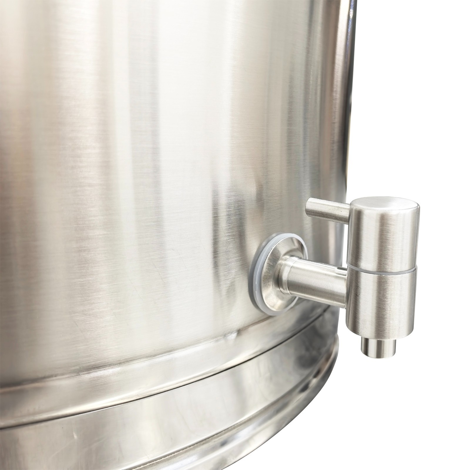 304 Stainless Steel Fermenter Tank 64L Capacity Sealing Storage Tank with Faucet