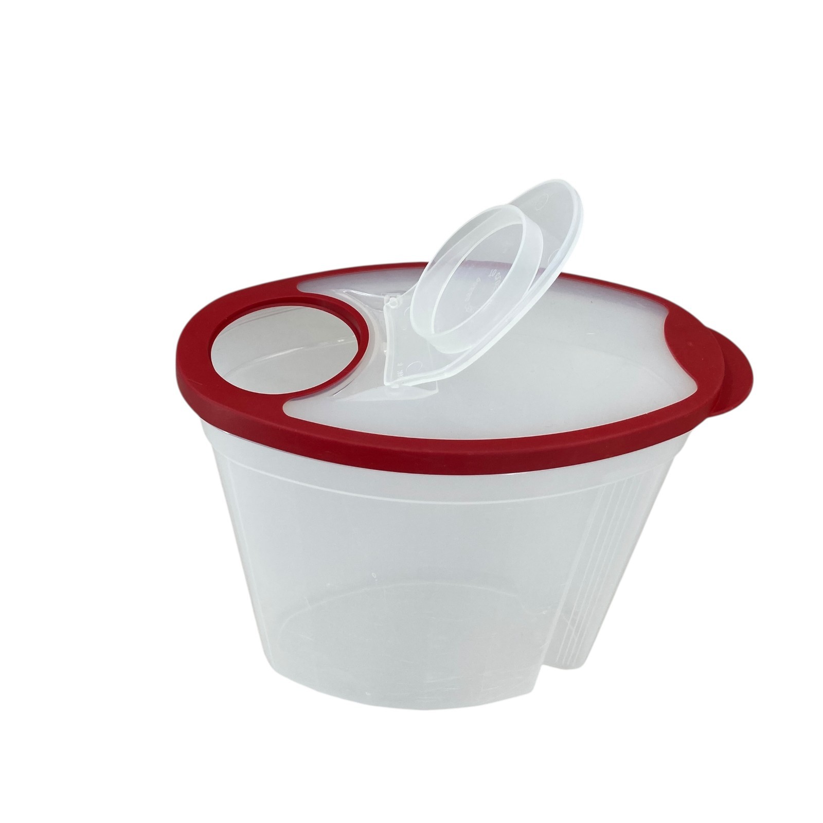 Rubbermaid #5 Servin Saver Flex Seal 1.5 Gallon Cereal Food Container Red Lid