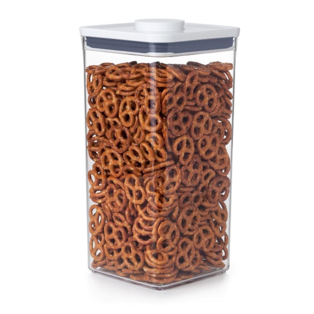 OXO Good Grips POP Container 6.0 Qt Big Square Tall Airtight Food Storage Bin