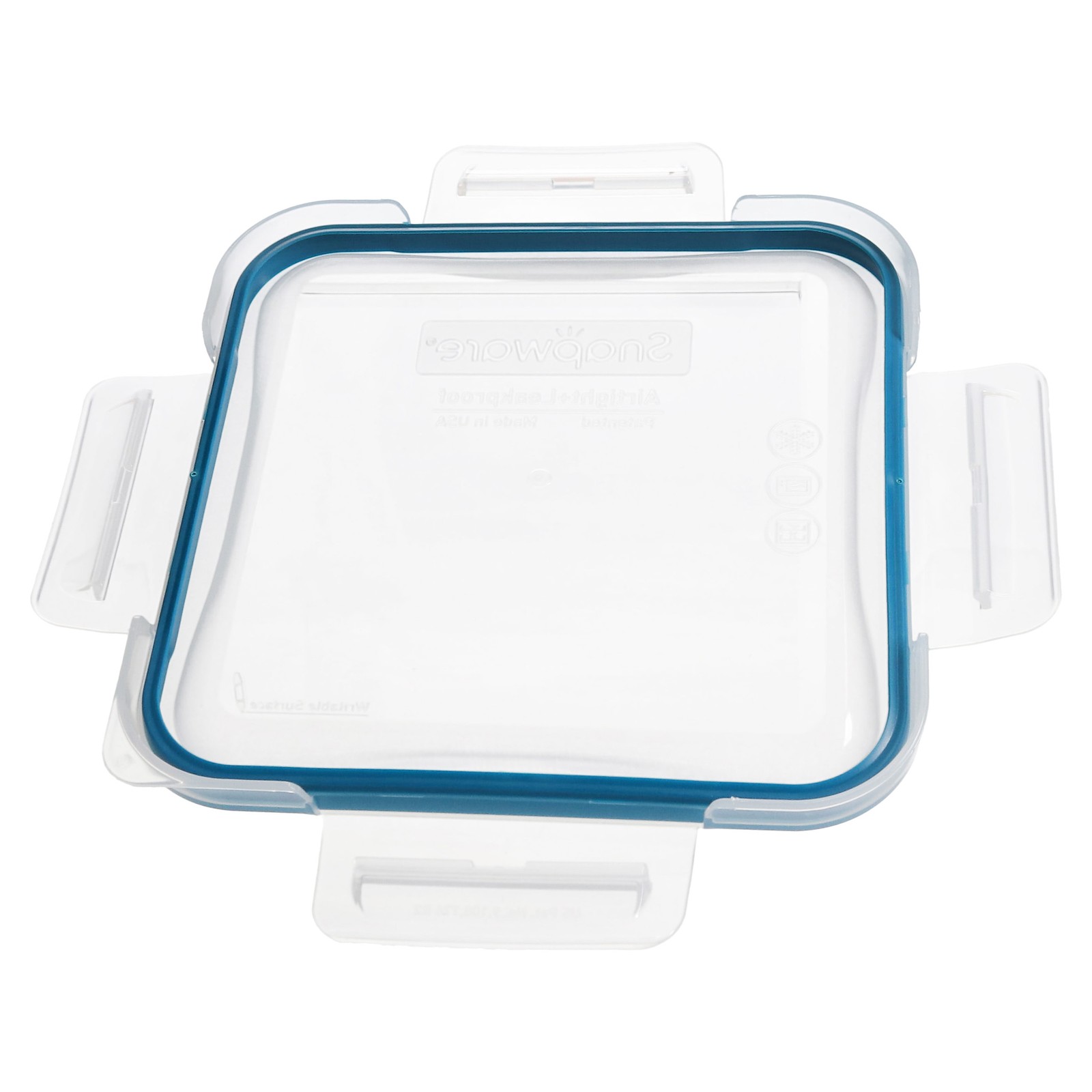 Snapware 8704-PC 4-Cup Total Solutions Lid w/ Blue Spruce Gasket (4-Pack)