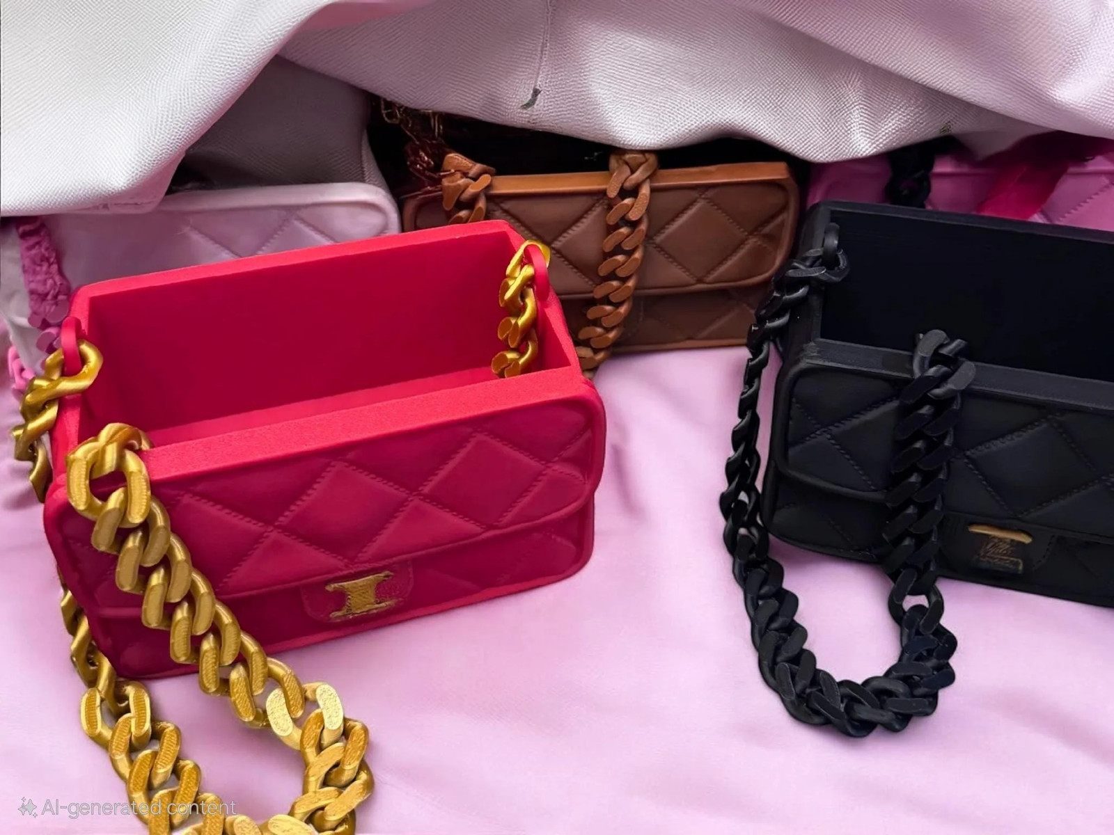 Luxury-Inspired Plastic Storage & Gift Box