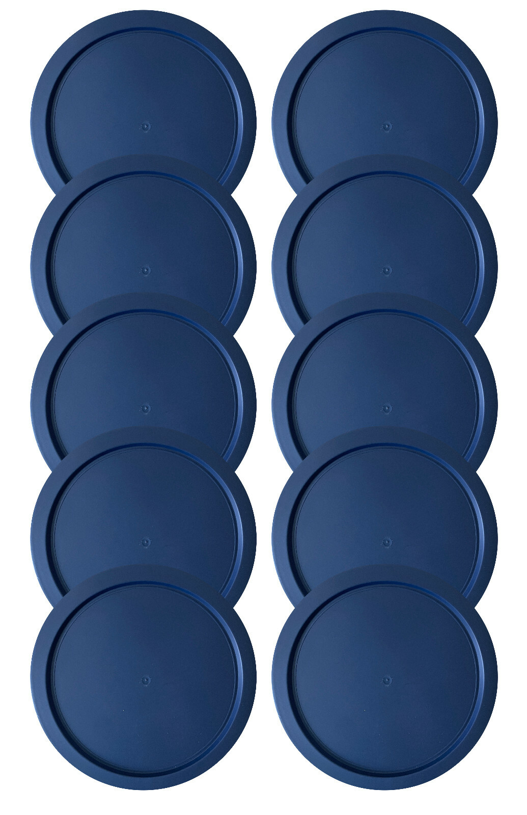 Replacement Lid for Pyrex 1-CUP Storage Cover 4″ Bowl 7202-PC Blue (10-Pack)