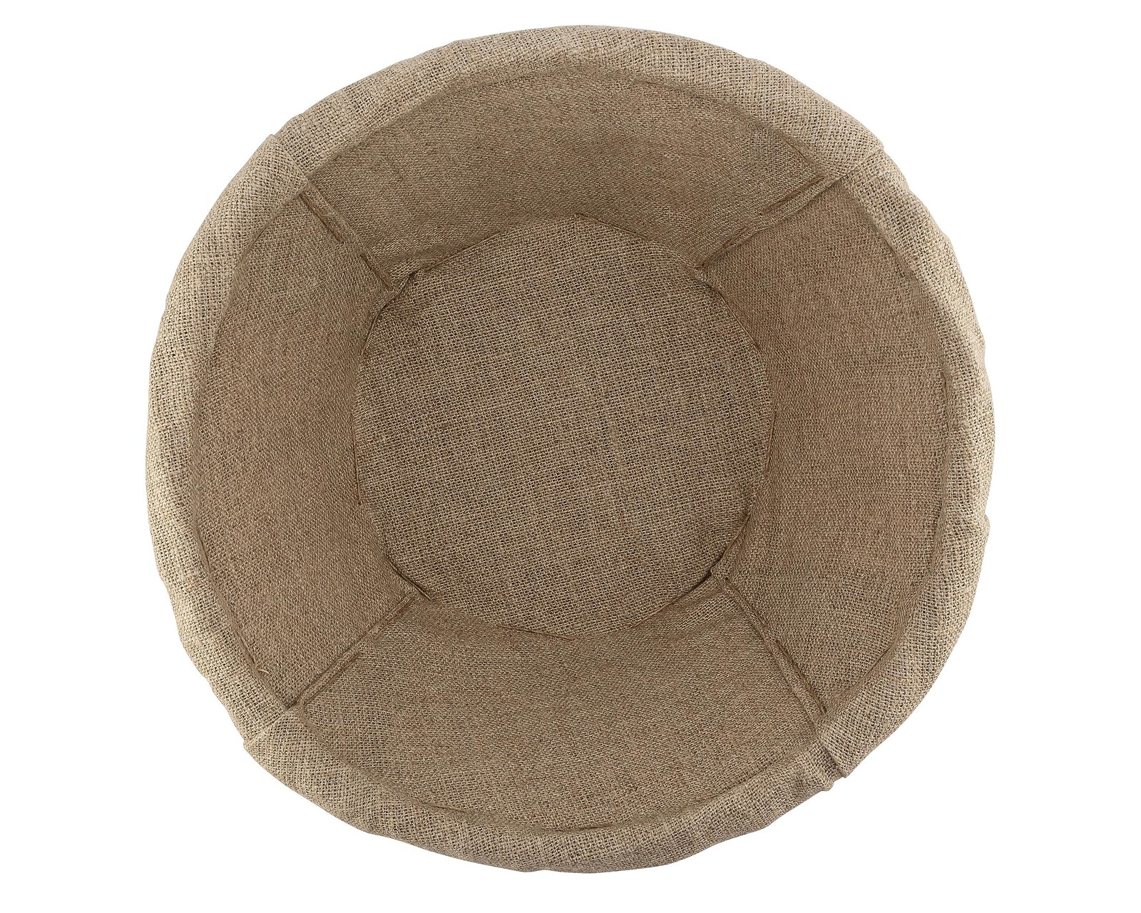 Bourgeat Banneton Linen-Lined Proofing Wicker Basket, Round, 10 5/8″