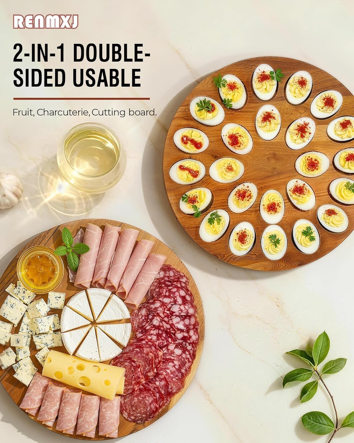 Deviled Egg Containers with Lid, Easter Gifts Set 24 Eggs, 2026 Upgraded Acac…