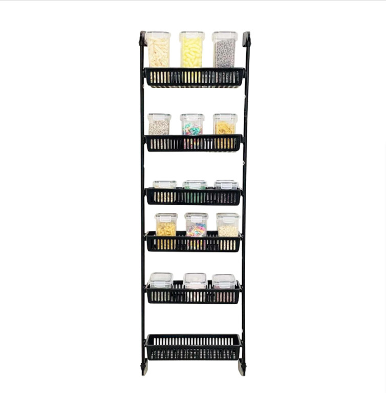Storage Rack Over the Door Airtight Food Storage Containers with Lids 15 pcs