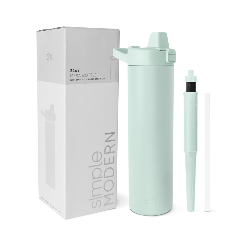 Simple Modern Filtered Water Bottle Insulated Stainless-Steel Carbon Filter