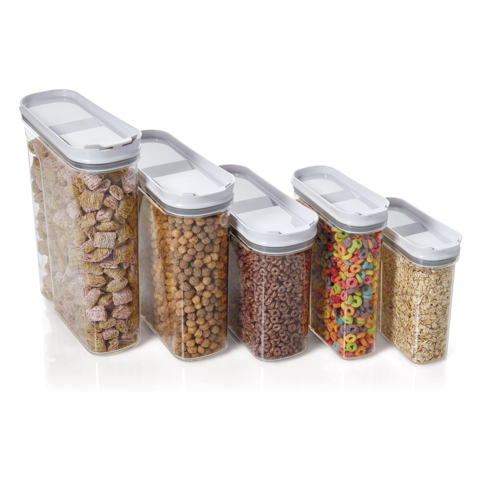 Cereal Storage Container 4.75quart Clear