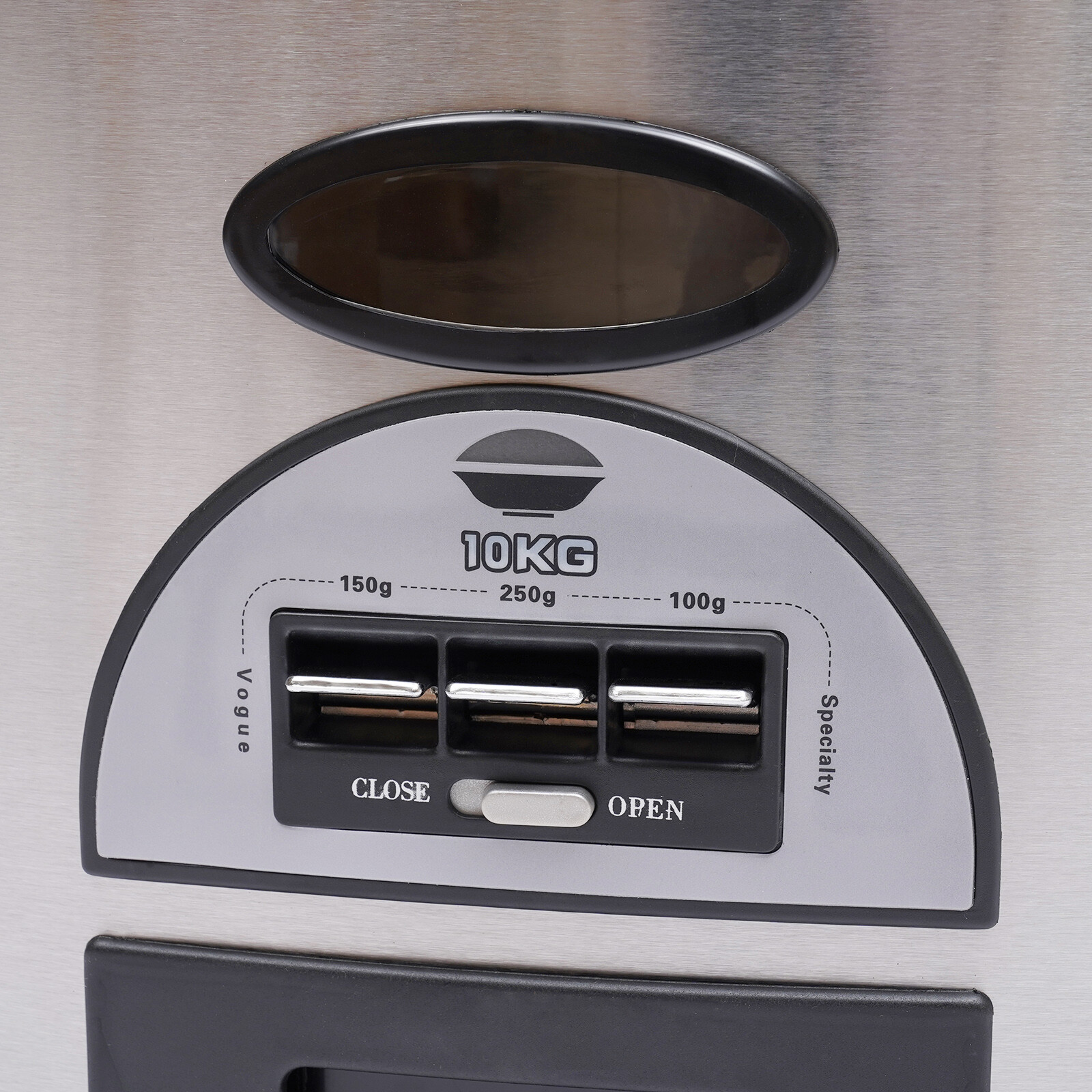 10kg Automatic Rice Dispenser Sealed Stainless Steel Rice Container Storage