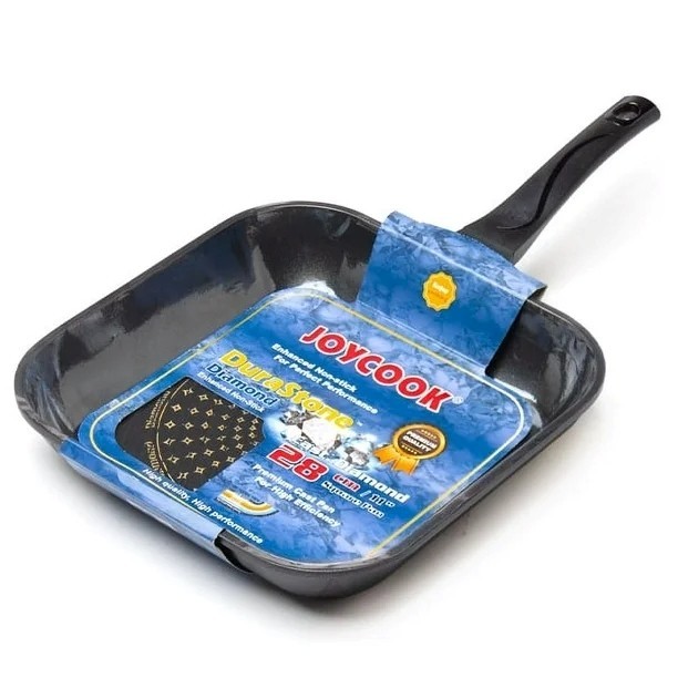 JOYCOOK 11″/28cm Durastone Marble Non‑Stick Fry Pan, PFOA‑Free, made in KOREA