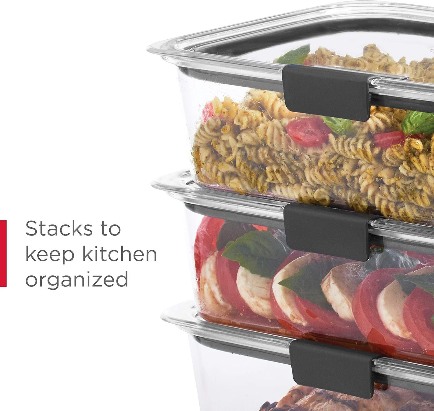Rubbermaid BrilB07X64Z8liance 44-Pc Food Storage Container Set Airtight BPA-Free