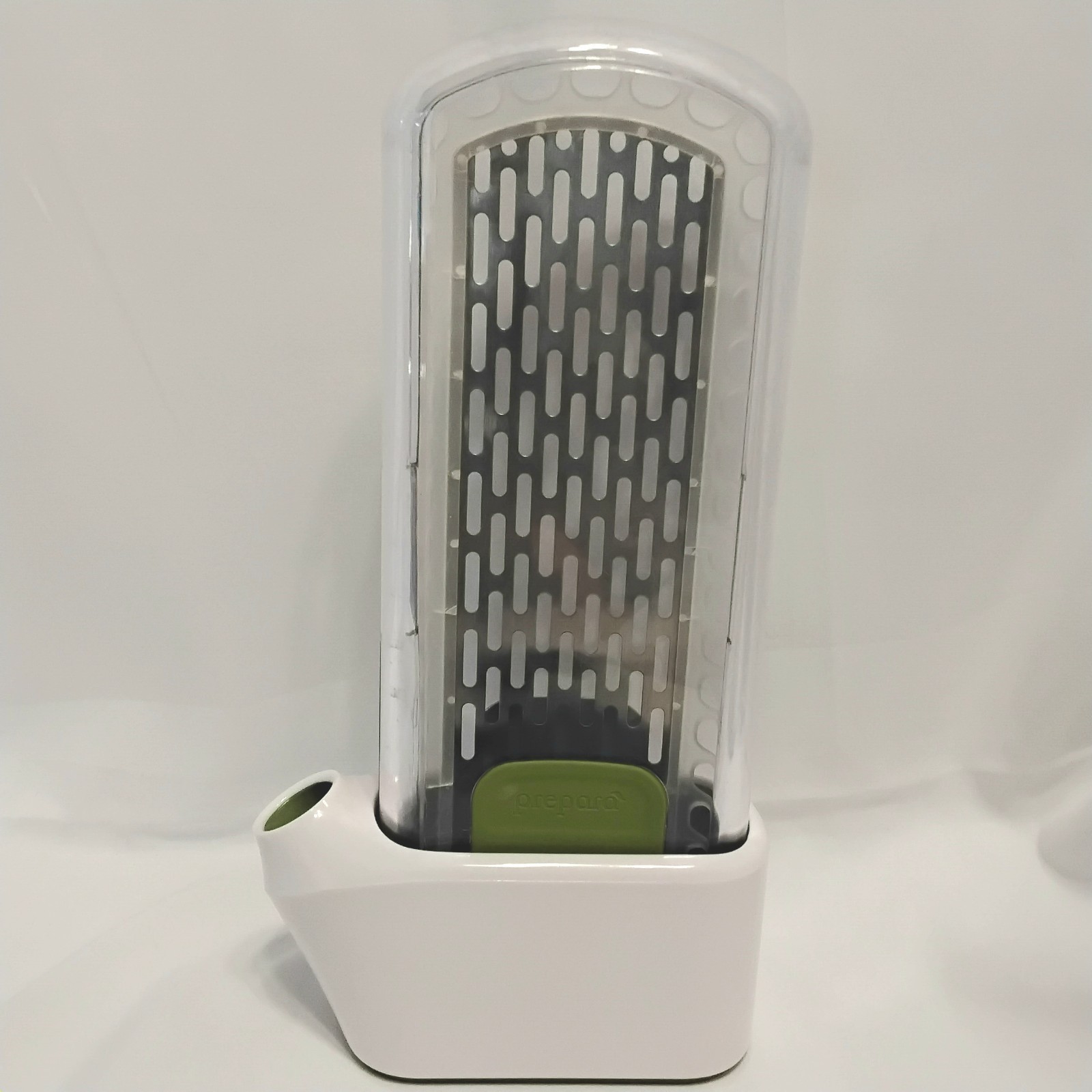 Prepara Herb Savor Herb Preserver Refrigerator Storage Container White Green