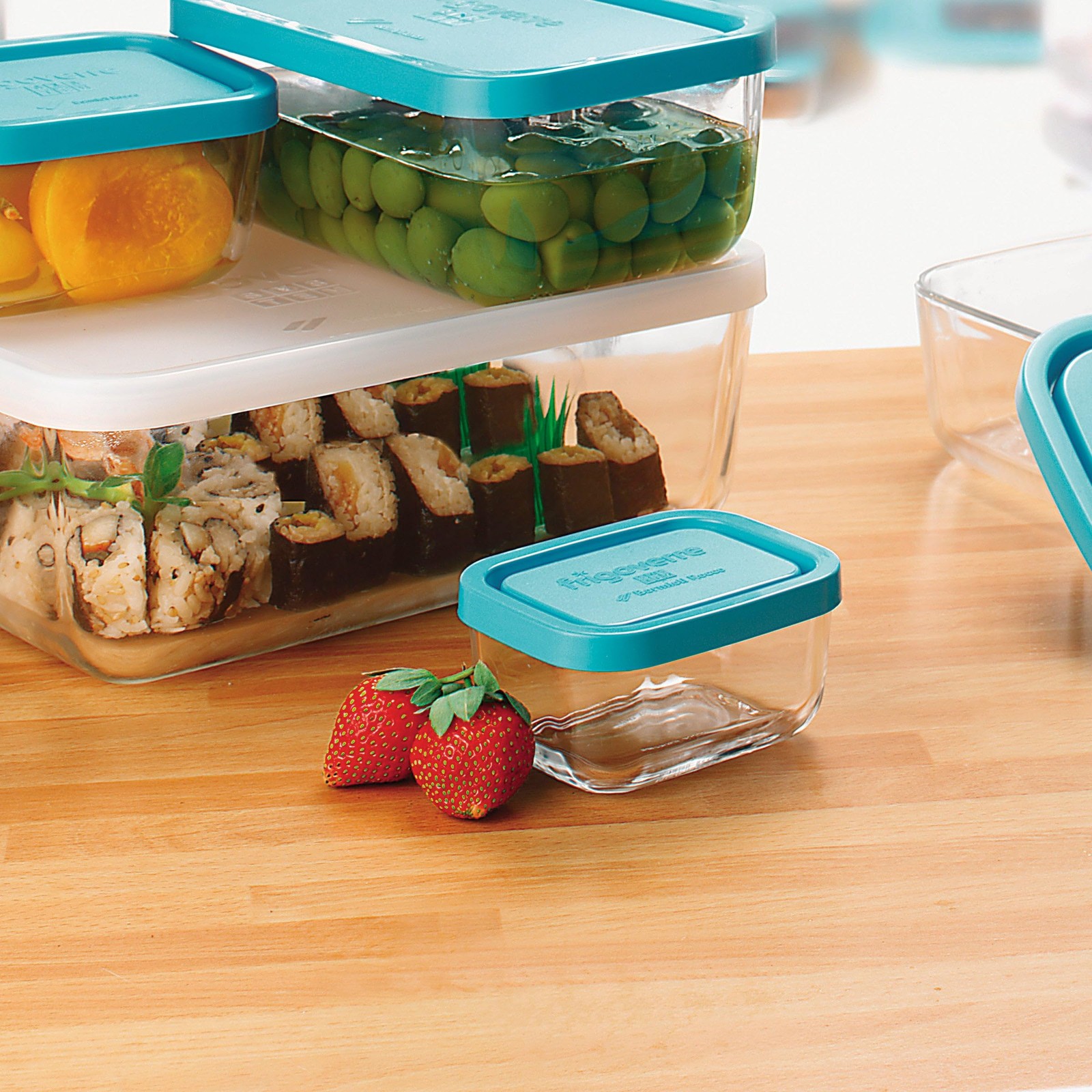 Frigoverre 335180MA2321990 Food Container, Transparent, 9.7cm x 5cm