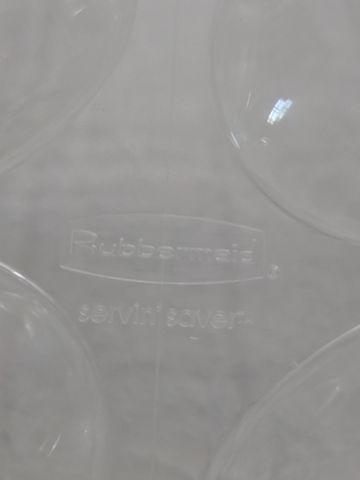 Vtg Rubbermaid Servin’ Saver 20 Deviled Egg Keeper Container White Lid #7
