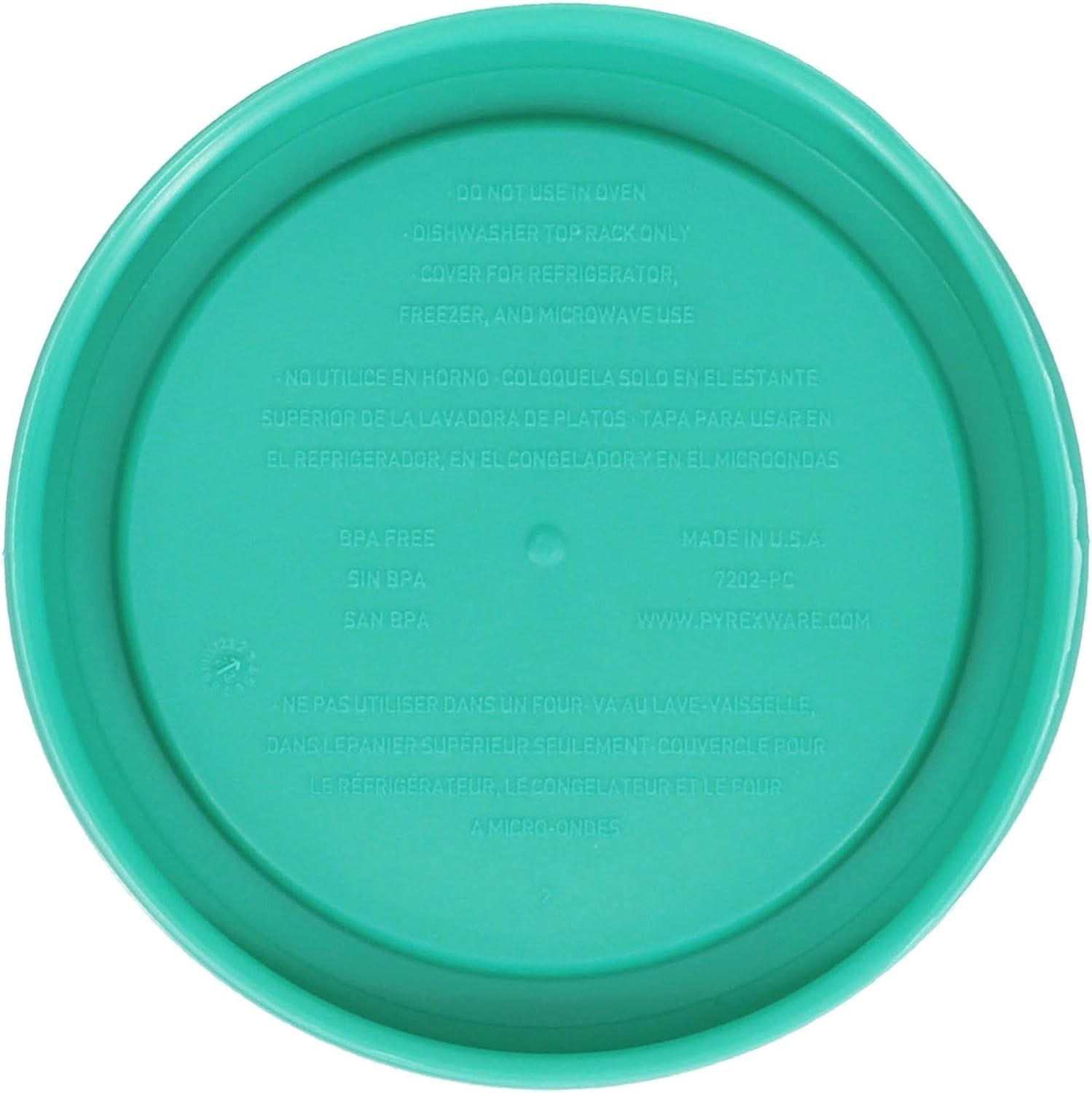 Durable BPA-Free 1-Cup Green Food Storage Lids – 2-Pack for 7202 Bowls