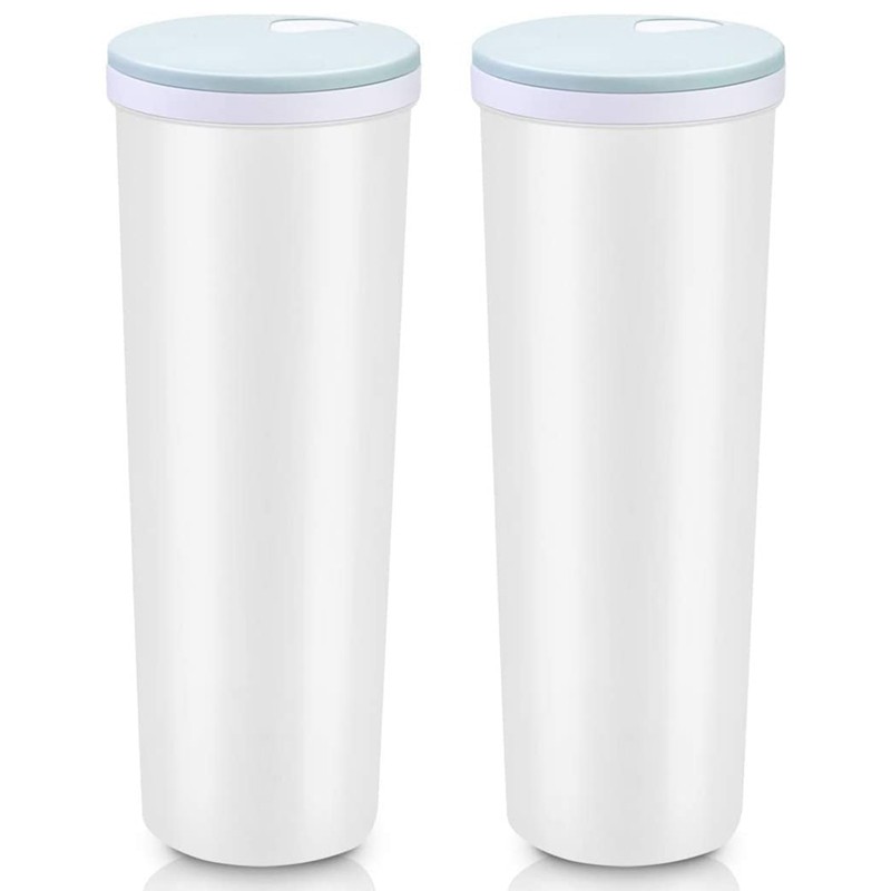 2 Pcs 2L Tall Clear Spaghetti Pasta Storage Container with Adjustable Lid1759
