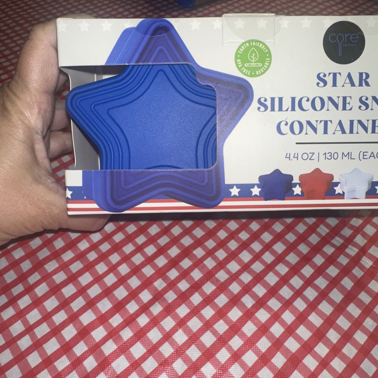 4 Pack 4.4oz Silicone Snack Container for , Reusable Silicone Food Storage Con..