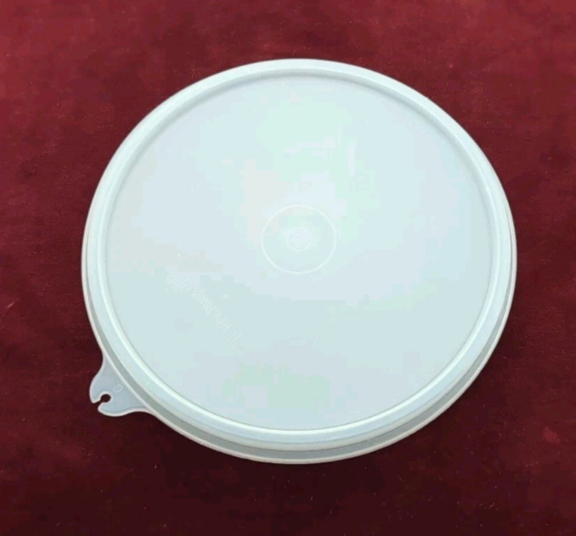 6.5″ Clean Flat 227-24 Sheer Round C Tab Tupperware Replacement Seal Lid