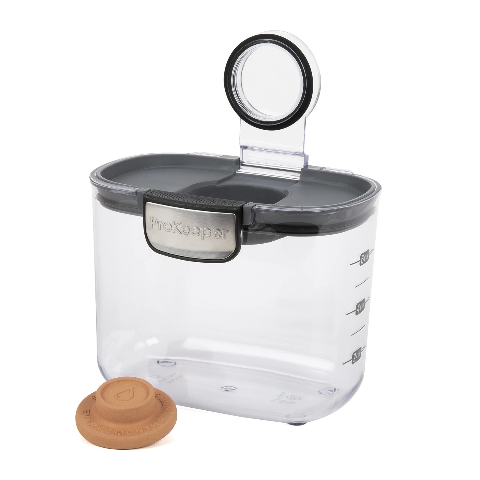 Brown Sugar Storage Container – Airtight, Freshness Sealing, Spill-Proof Desi…