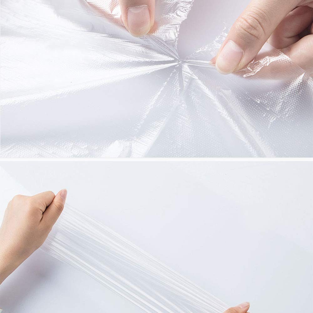 Food Storage Bags – 16 x 20 Plastic Produce Bags, Clear, 350 per Roll – Ideal…