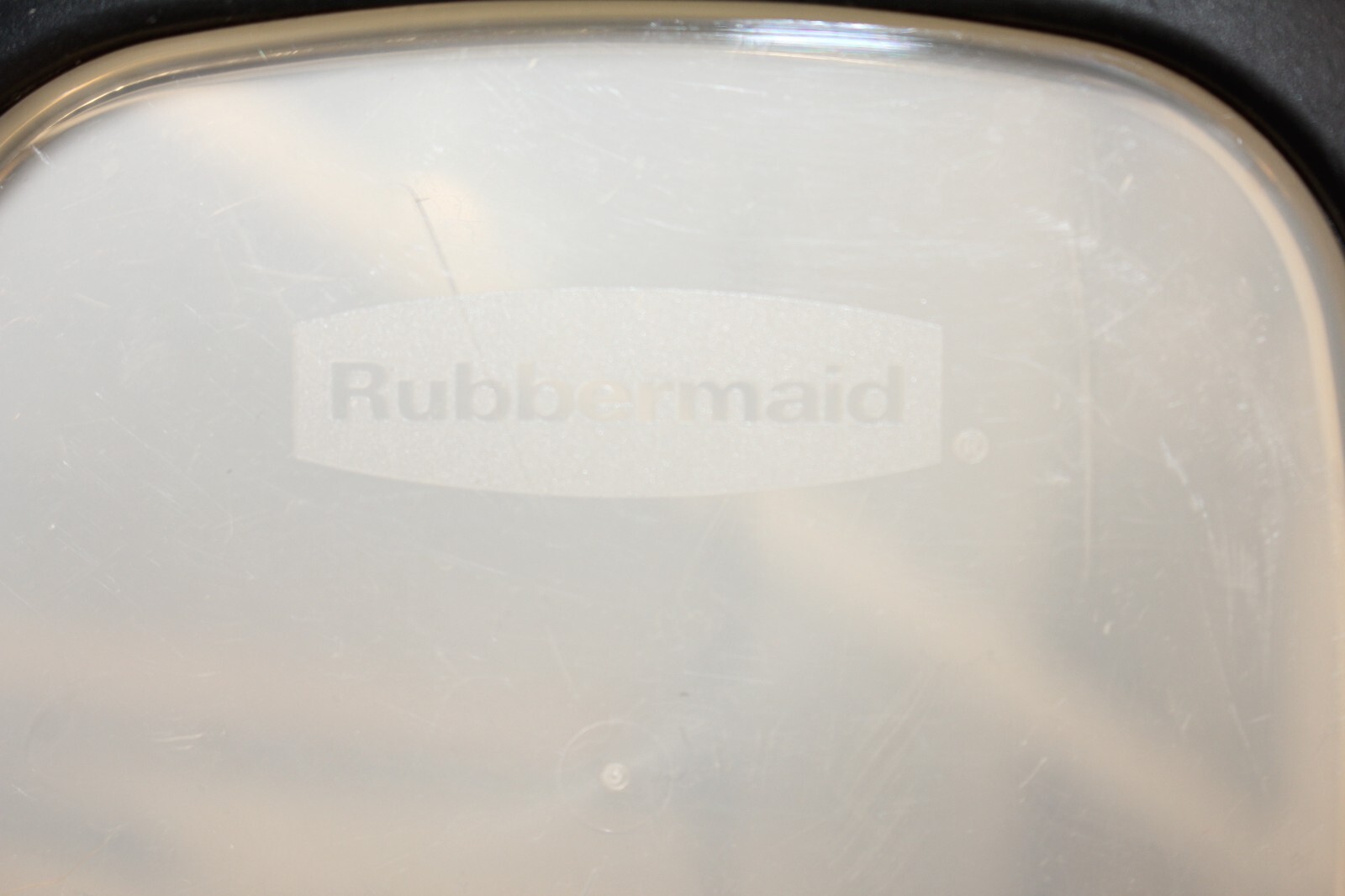Rubbermaid Storage Container Replacement Lid ONLY 10M3M4 Black w/ Window 7″