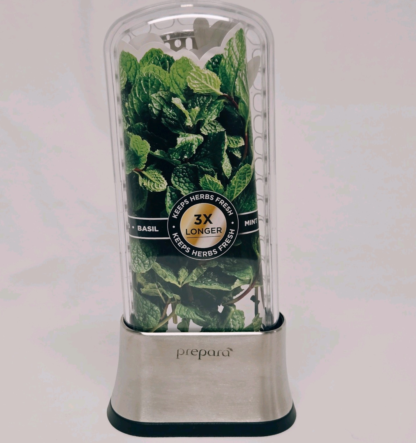 Prepara Herb Saver Freshness Preserving Tool for Produce Herb Freshness Extender