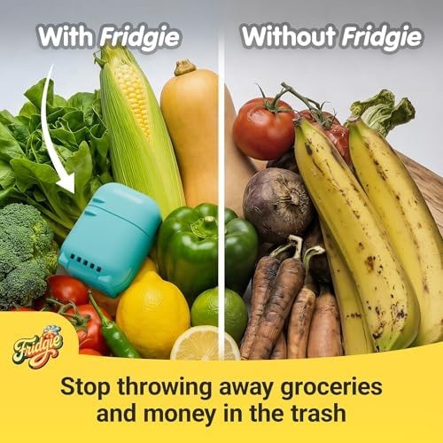MESS The Fridgie! Produce Saver – Drastically Extends the Life of Your Fruits…