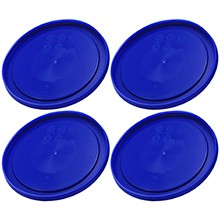 7201-PC 4-Cup Cadet Blue Plastic Food Storage Replacement Lid (4-Pack) – Made in