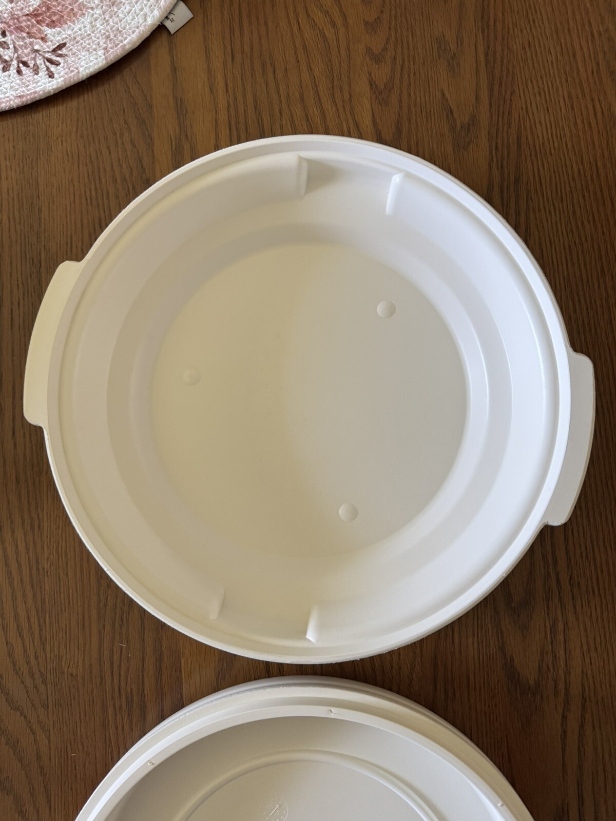 Aladdin Tempreserve Insulated Round Hot Cold Food Carrier Pie Dish Server IPC550