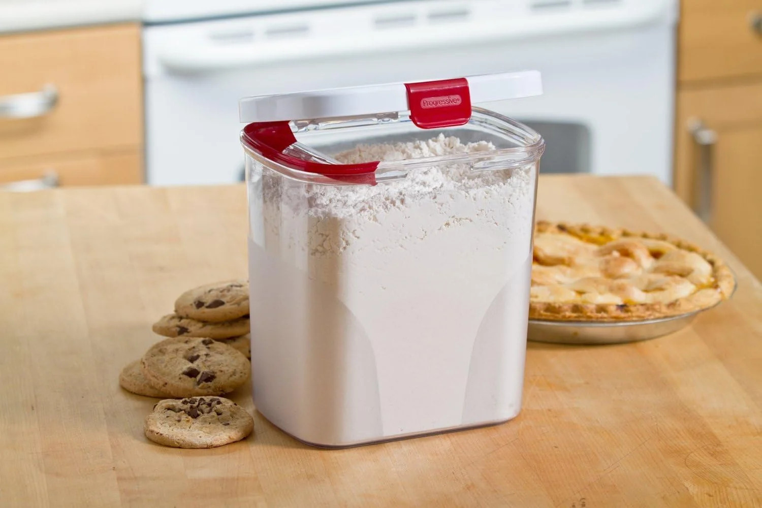 PrepSolutions Flour Keeper – Airtight Storage Container for Flour, Sugar & Dry G