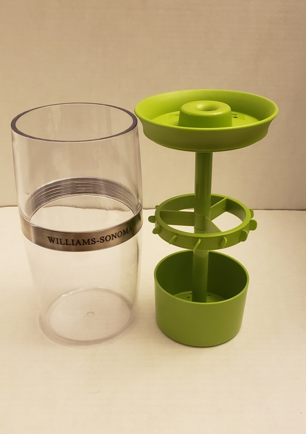 Williams-Sonoma Herb Keeper storage container Green Preserve Leafy Herbs Fresh ㅂ