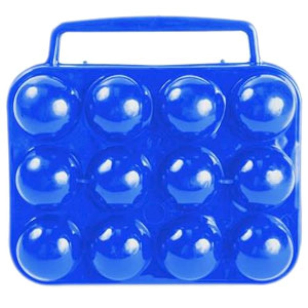 Camco 12 Egg Holder with Carrier Handle RVing Camping Hiking Tailgating Picnic