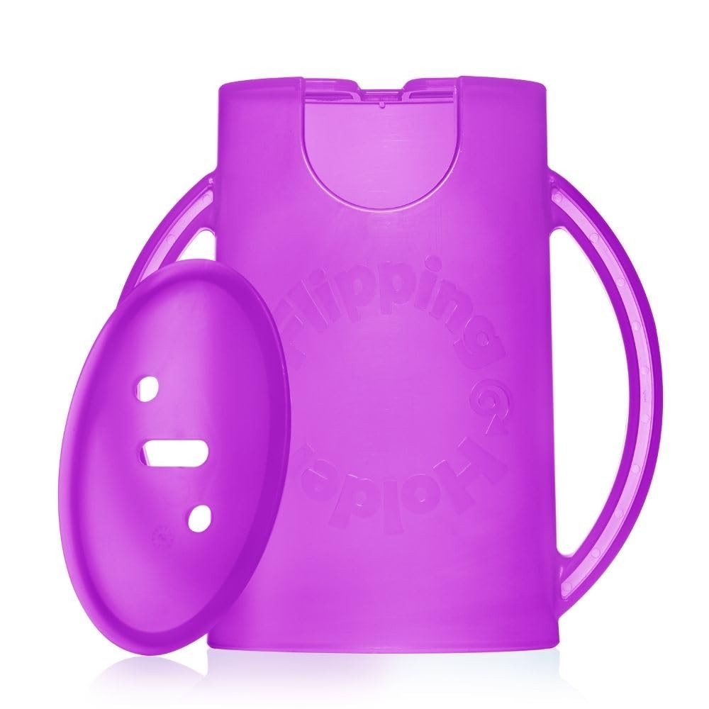 Squeeze Proof Food Pouch Holder for Toddlers, Babies, Kids, Mess Free No Sque…