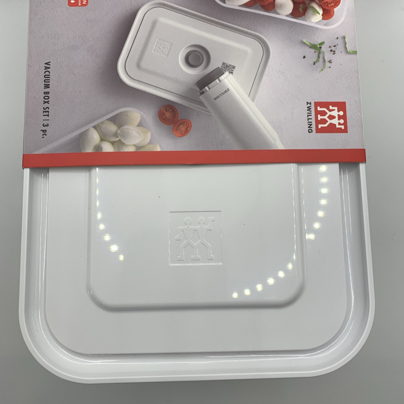 ZWILLING Fresh & Save 3-pc Plastic Food Storage Container, Meal Prep Container,