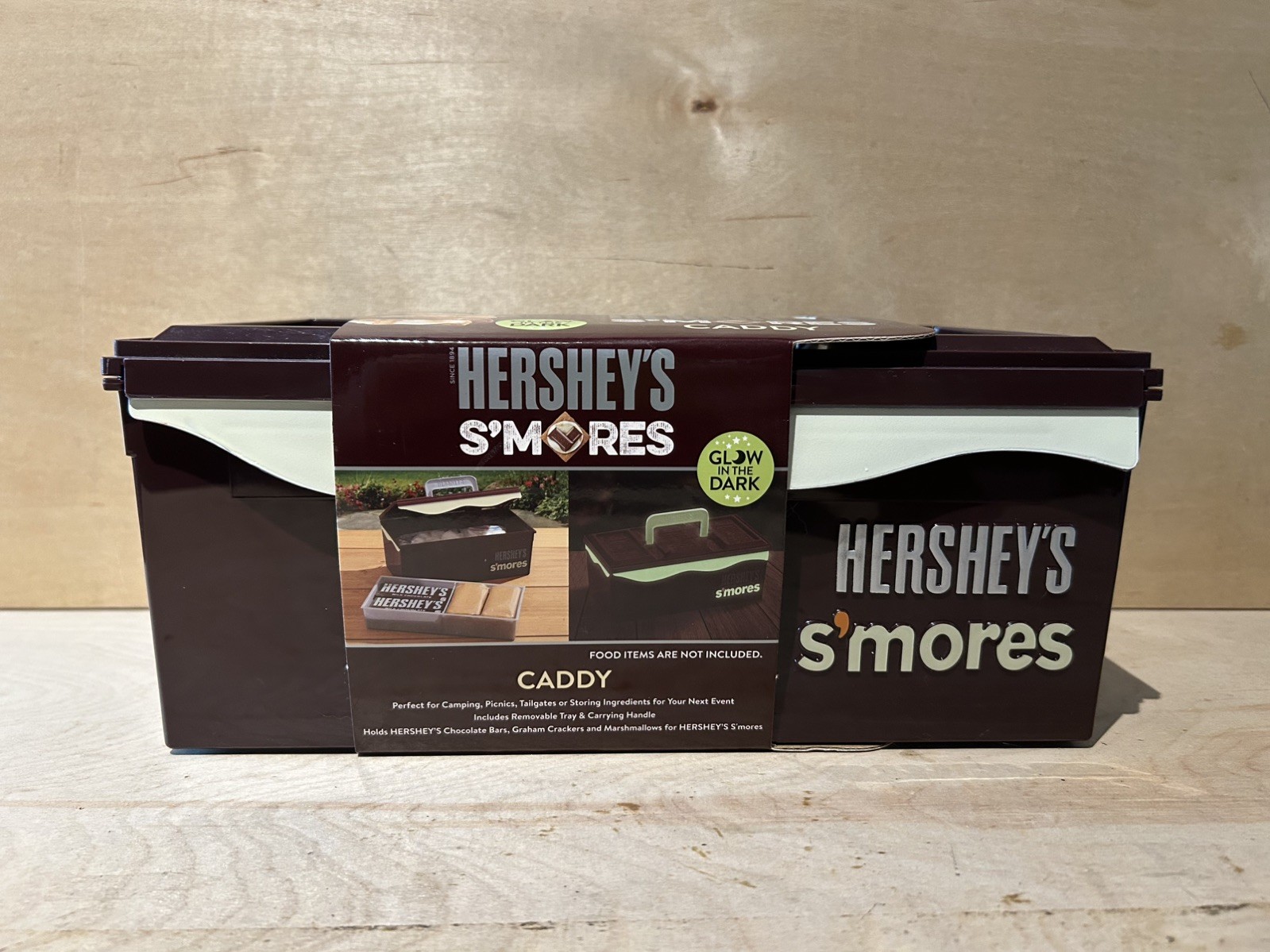 Hershey’s S’mores Caddy Tray Organizer Food Items Not Included Brand New GiD