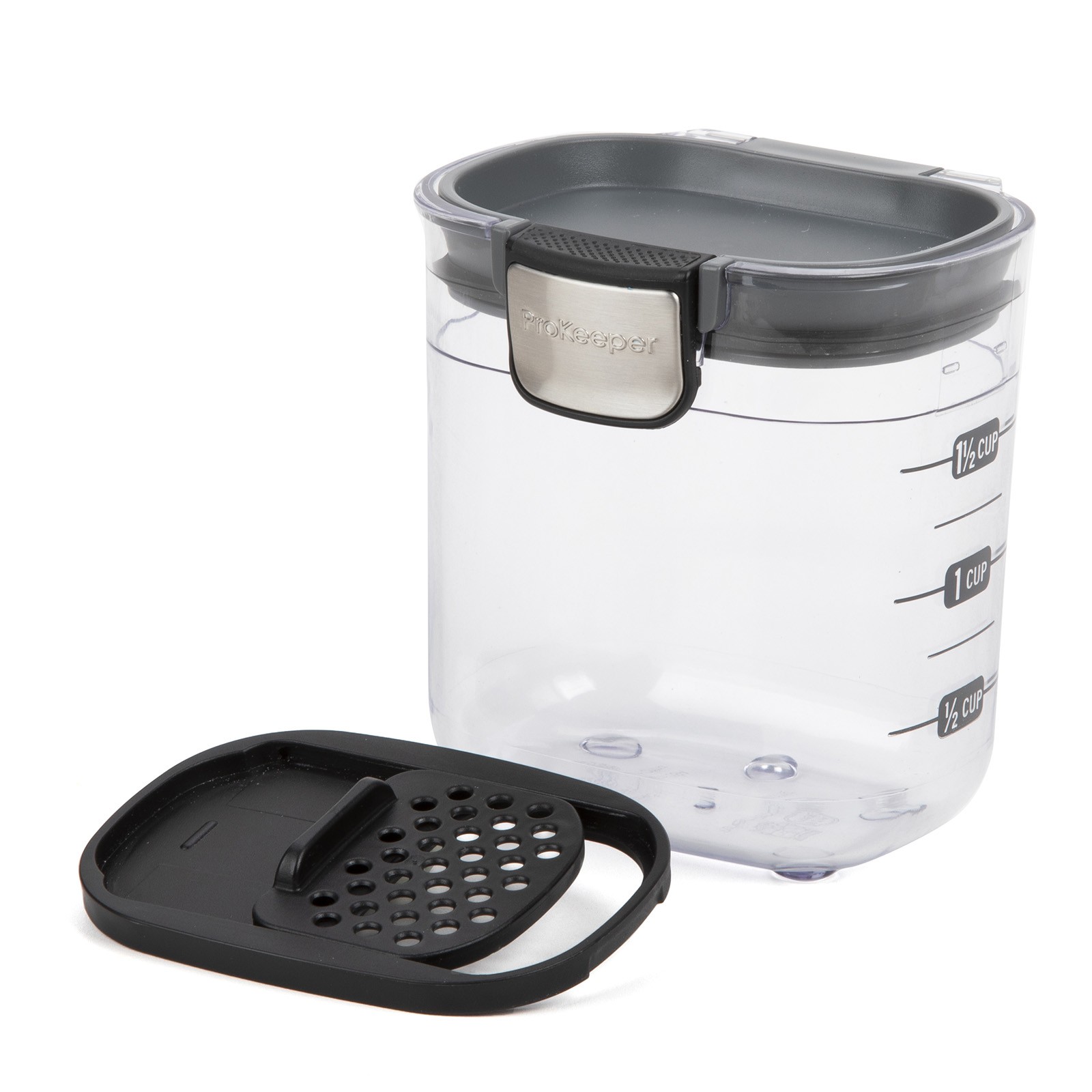 Progressive International ProKeeper+ Airtight Mini Storage Container, Clear