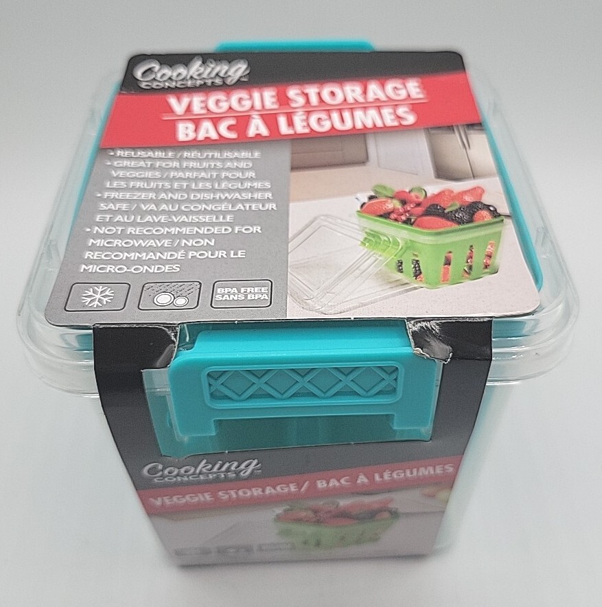 Cooking Concepts Veggie/Fruit Storage Container! New in Packaging.