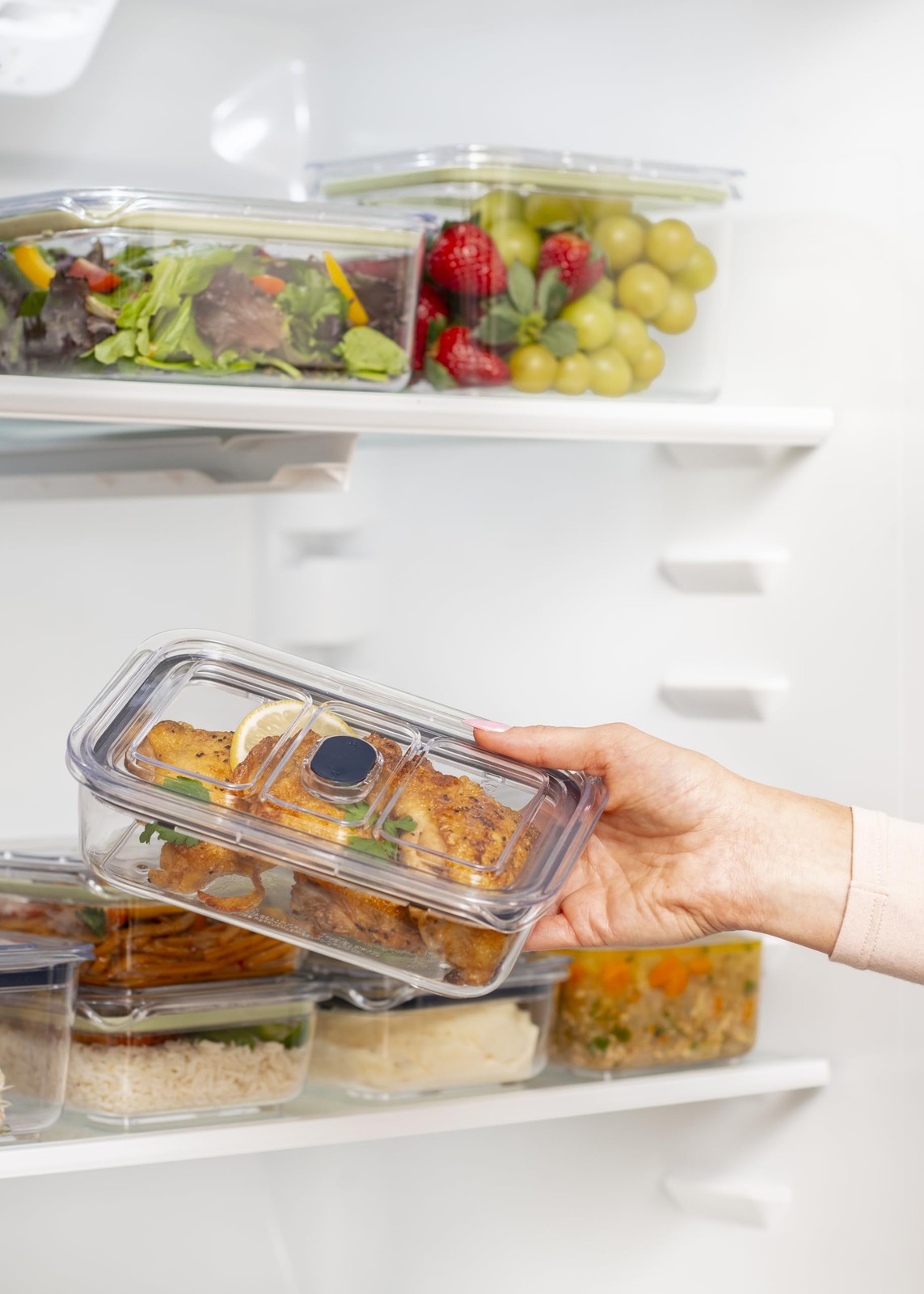 Latchlok Click 20 Piece Food Storage Container Set, Storm