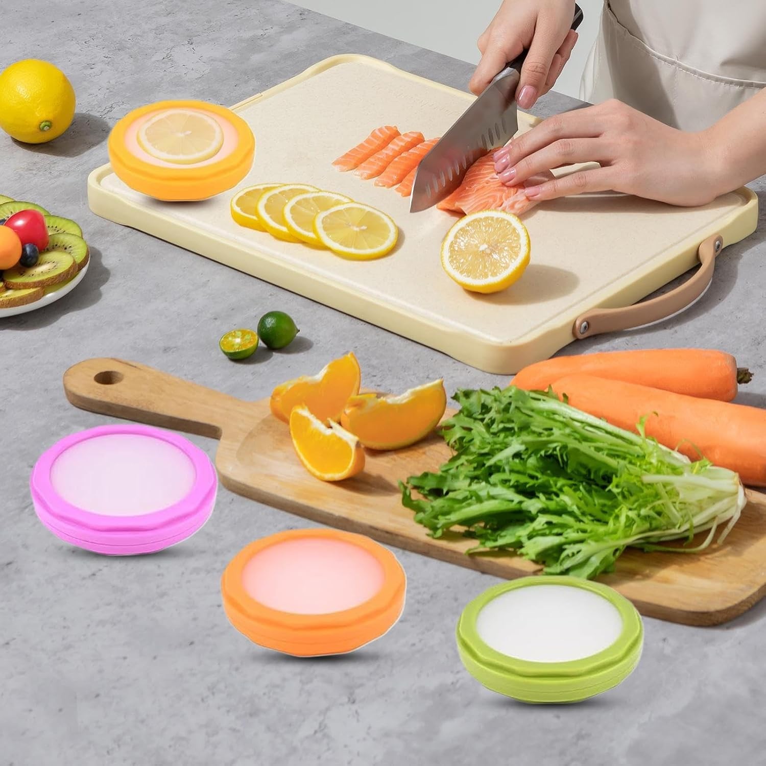 Airtight Odor-proof Produce-friendly Fruit and Vegetable Fresh-Keeping Container